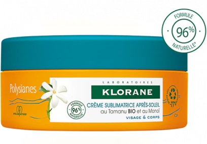 KLORANE POLYSIANES CREMA SUBLIMATRICE DOPOSOLE VISO E CORPO TAMANU E MONOI 200 ML - Antica Farmacia Ferrari