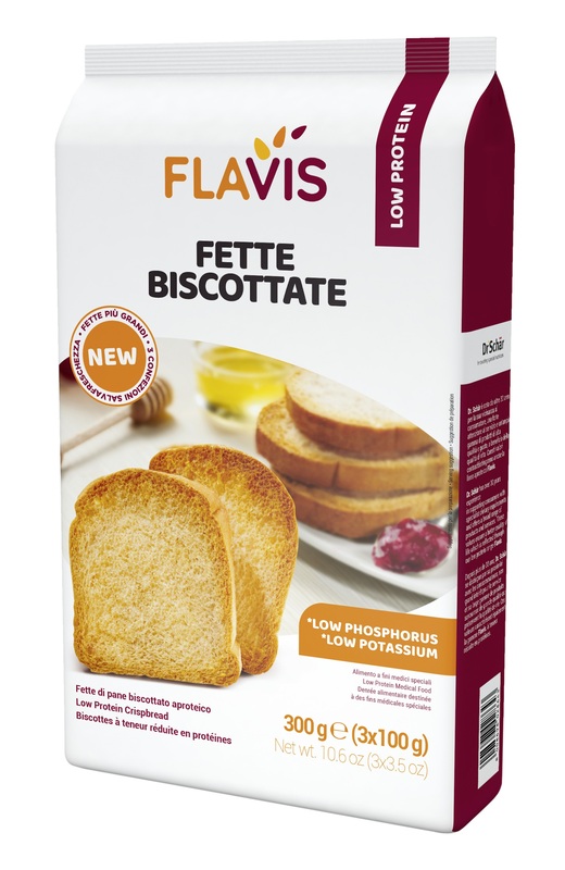 FLAVIS FETTE BISCOTTATE 300 G - Antica Farmacia Ferrari