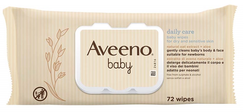 AVEENO BABY SALVIETTINE 72 PEZZI - Antica Farmacia Ferrari