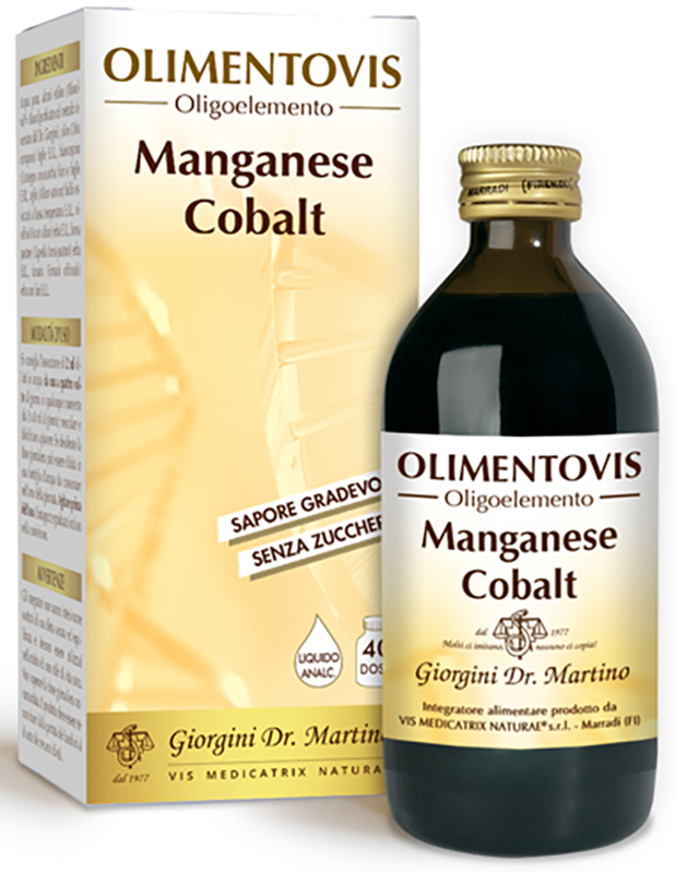 MANGANESE COBALT OLIMENTOVIS 200 ML - Antica Farmacia Ferrari