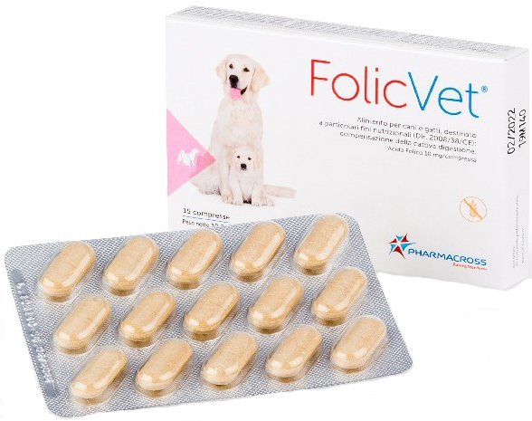 FOLICVET 15 COMPRESSE - Antica Farmacia Ferrari