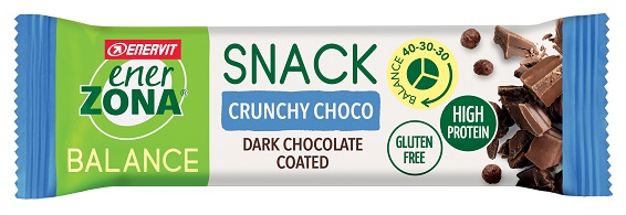 ENERZONA SNACK CRUNCHY CHOCO 33 G - Antica Farmacia Ferrari