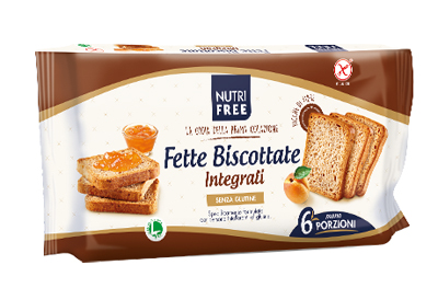 NUTRIFREE FETTE BISCOTTATE INTEGRALI 225 G - Antica Farmacia Ferrari