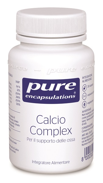 PURE ENCAPSULATIONS CALCIO COMPLEX 30 CAPSULE - Antica Farmacia Ferrari