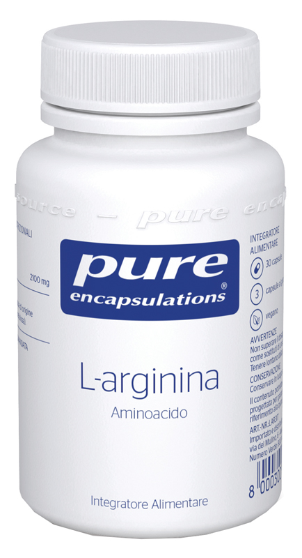 PURE ENCAPSULATIONS L-ARGININA 30 CAPSULE - Oltrefarma