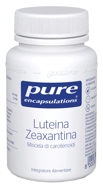 PURE ENCAPSULATIONS LUTEINA/ZEAXANTINA 30 CAPSULE - Oltrefarma
