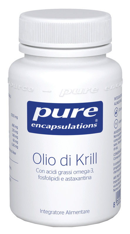 PURE ENCAPSULATIONS OLIO DI KRILL 30 CAPSULE - Oltrefarma