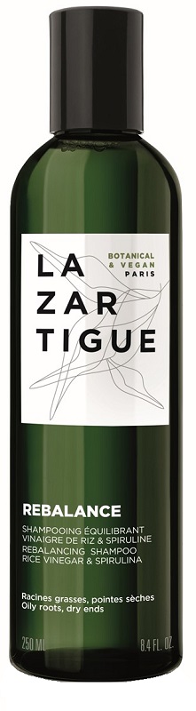 LAZARTIGUE REBALANCE SHAMPOO EQUILIBRANTE VINAIGRE DE RIZ & SPIRULINE 250 ML - Oltrefarma