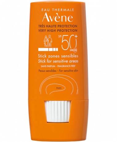 AVENE EAU THERMALE STICK LARGE ZONE SENSIBILI 50+ 8 G - Antica Farmacia Ferrari