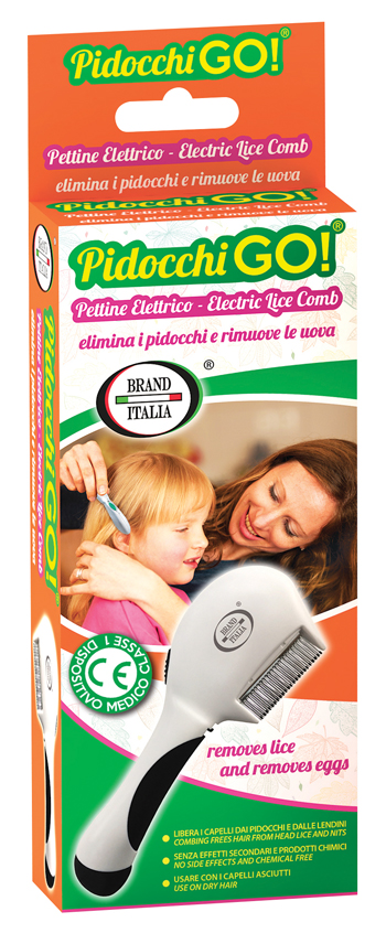 PETTINE ELETTRICO PIDOCCHI GO - Oltrefarma