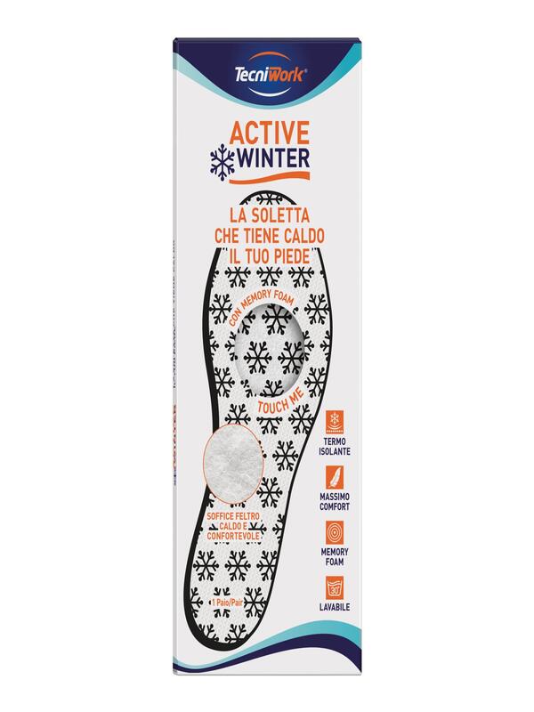SOLETTE MEMORY FOAM ACTIVE WINTER 45 - Oltrefarma