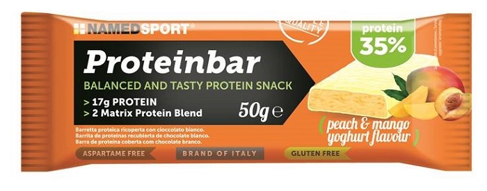 PROTEINBAR PEACH & MANGO YOGHURT 50 G - Oltrefarma