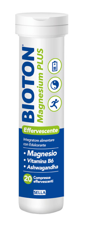 BIOTON MAGNESIUM PLUS 20 COMPRESSE EFFERVESCENTI - Oltrefarma