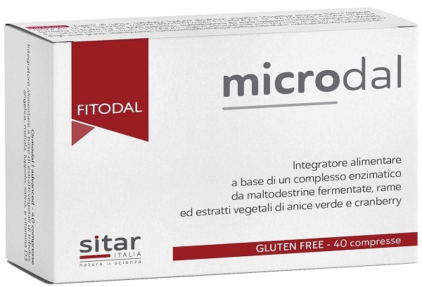 MICRODAL 40 COMPRESSE FITODAL - Antica Farmacia Ferrari