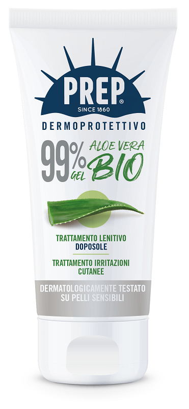 PREP DERMOPROTETTIVO 99% GEL ALOE VERA BIO TRATTAMENTO LENITIVO DOPOSOLE IRRITAZIONI CUTANEE 150 ML - Oltrefarma