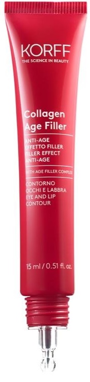 KORFF COLLAGEN AGE FILLER CONTORNO OCCHI E LABBRA 15 ML - Antica Farmacia Ferrari