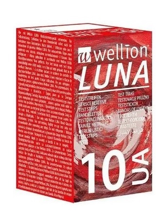 WELLION STRISCE PER LA DETERMINAZIONE DELL'ACIDO URICO 10 PEZZI - Oltrefarma