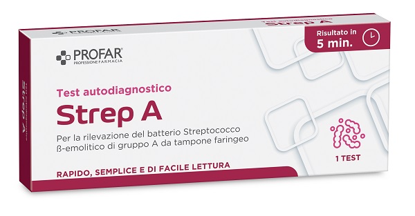 TEST STREPTOCOCCO PROFAR CON CASSETTA A POZZETTO 1 PEZZO - Oltrefarma
