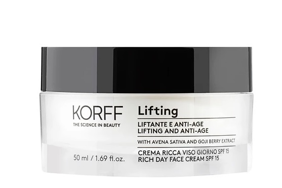KORFF LIFTING CREMA RICCA GIORNO SPF 15 50 ML - Antica Farmacia Ferrari