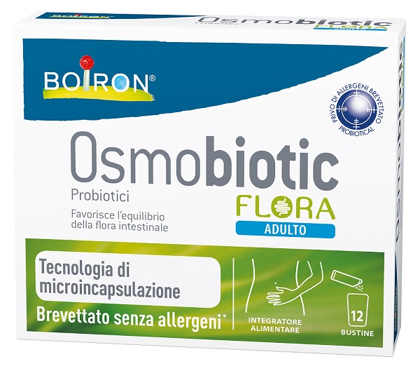 OSMOBIOTIC FLORA ADULTO 12 BUSTINE - Antica Farmacia Ferrari