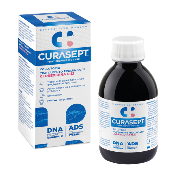 CURASEPT COLLUTORIO 0,12 ADS + DNA 200 ML - Antica Farmacia Ferrari