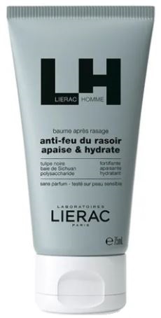 LIERAC HOMME BALSAMO DOPOBARBA 75 ML - Oltrefarma