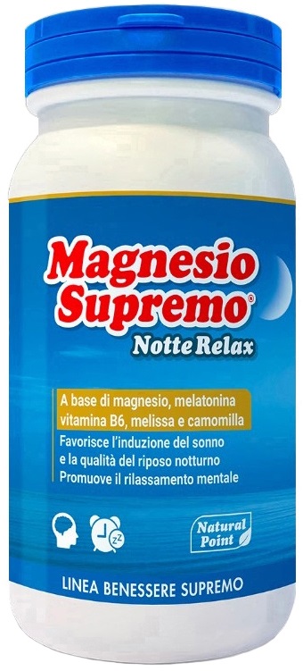 MAGNESIO SUPREMO NOTTE RELAX 150 G - Antica Farmacia Ferrari