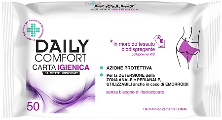 DAILY COMFORT CARTA IGIENICA 50 PEZZI - Oltrefarma