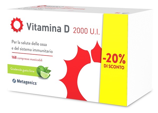 VITAMINA D2000 UI 168 PROMO-20% - Oltrefarma