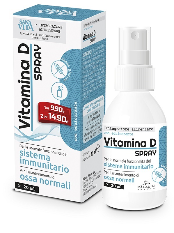 SANAVITA VITAMINA D SPRAY - Oltrefarma