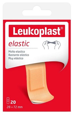 CEROTTI LEUKOPLAST ELASTIC 72X28 20 PEZZI - Antica Farmacia Ferrari