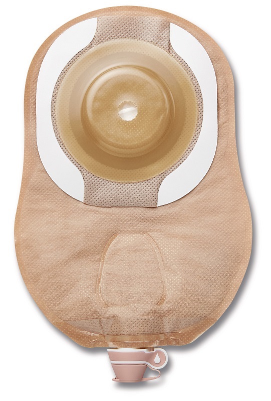 MODERMA FLEX CERAPLUS SACCA APERTA CONVESSA SOFT MIDI PER UROSTOMIA TRASPARENTE B/A RITAGLIABILE 13-38 MM - Antica Farmacia Ferrari