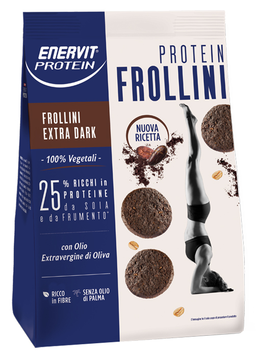 ENERVIT PROTEIN FROLLINI EXTRA DARK 200 G - Oltrefarma