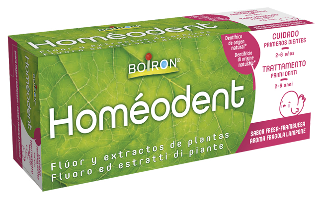 HOMEODENT PRIMI DENTI FRAGOLA LAMPONE 50 ML - Oltrefarma