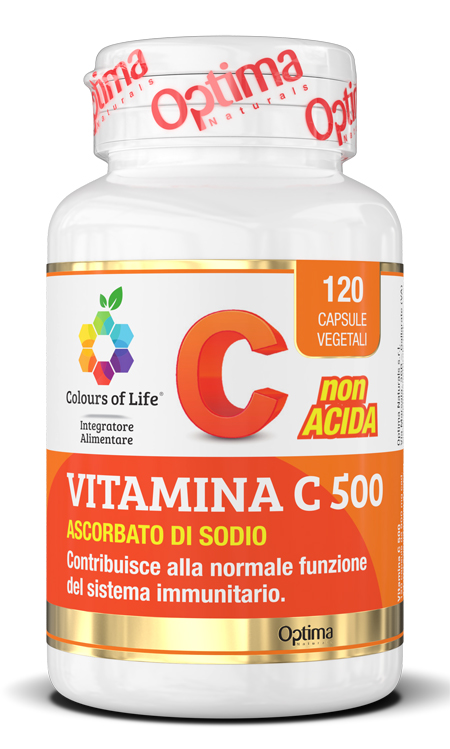 COLOURS OF LIFE VITAMINA C 500 120 CAPSULE VEGETALI 900 MG - Oltrefarma