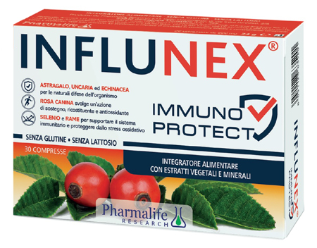 INFLUNEX IMMUNO PROTECT 30 COMPRESSE - Oltrefarma