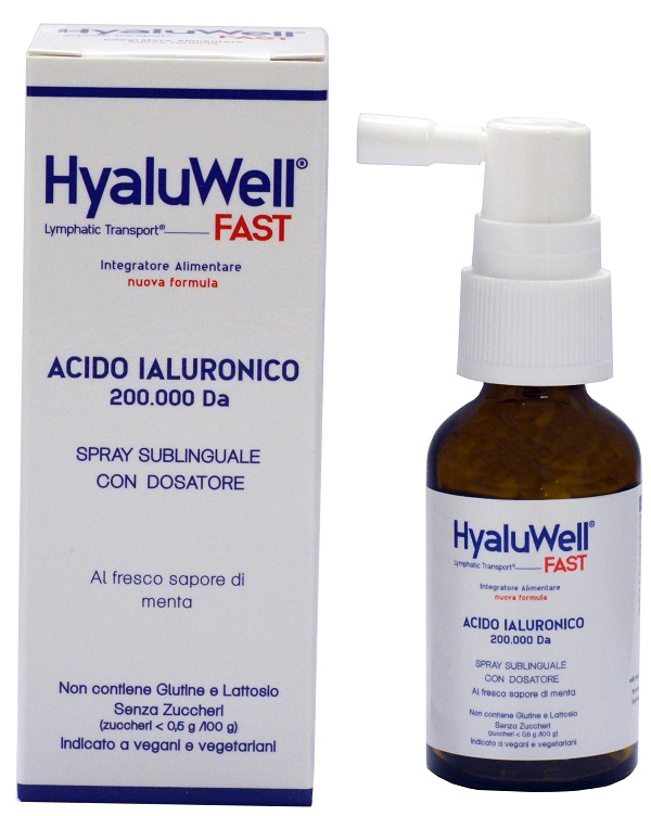 HYALUWELL FAST SPRAY SUBLINGUALE 20 ML - Oltrefarma