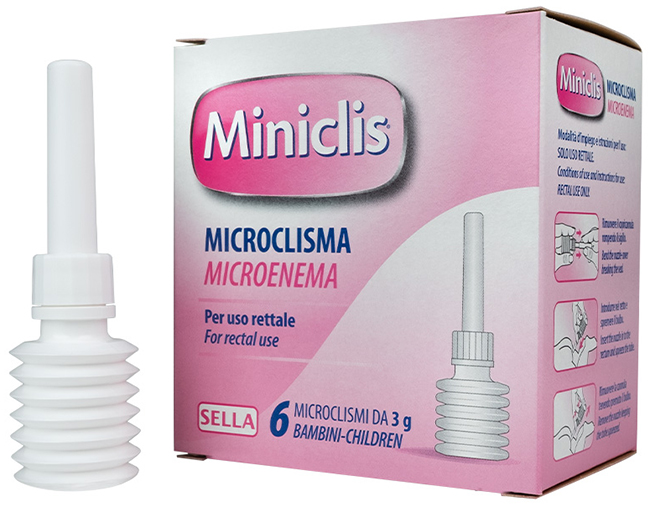 MINICLIS BIMBI 3G 6 MICROCLISMI CL II - Antica Farmacia Ferrari