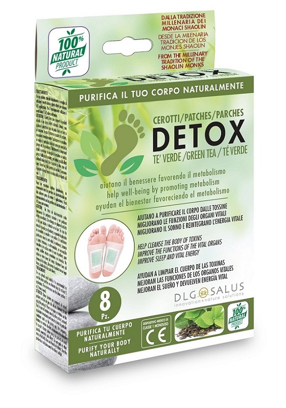 CEROTTI DETOX PIEDI TE' VERDE 8 PEZZI - Oltrefarma
