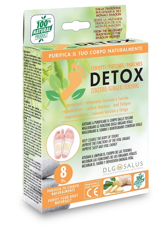 CEROTTI DETOX PIEDI ZENZERO 8 PEZZI - Oltrefarma