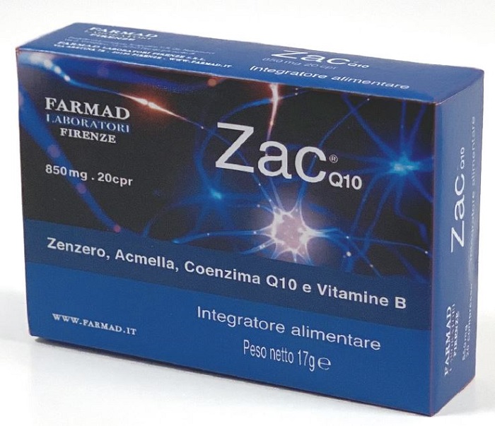 ZAC Q10 20 COMPRESSE - Oltrefarma