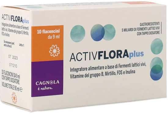 ACTIV FLORA PLUS 10 FLACONCINI X 9 ML - Oltrefarma