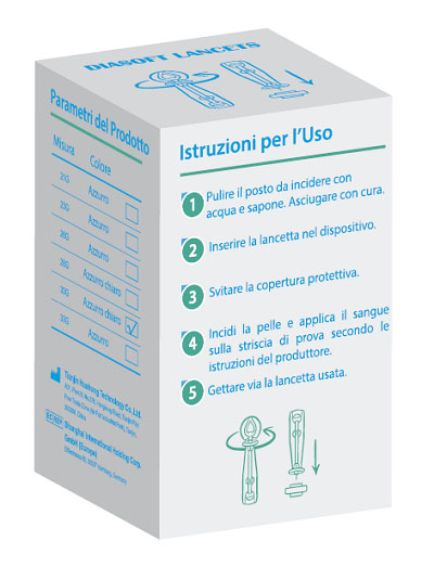 LANCETTE PUNGIDITO DIASOFT LANCET 25 PEZZI - Oltrefarma