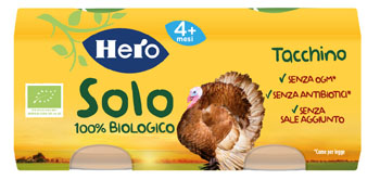 HERO SOLO OMOGENEIZZATO TACCHINO 2 X 80 G - Oltrefarma
