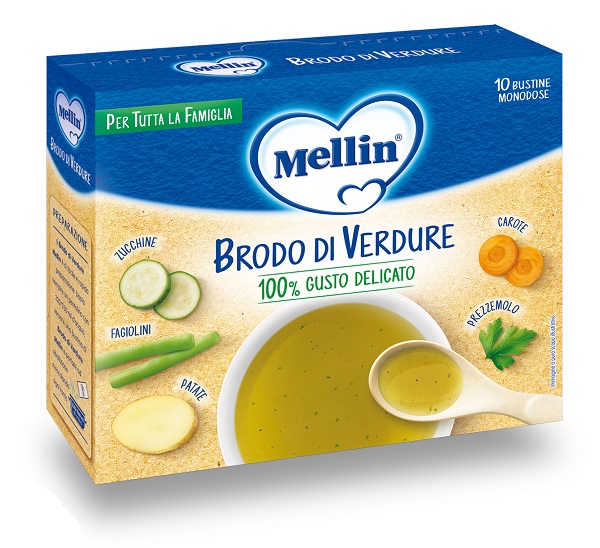 MELLIN BRODO DI VERDURE 10 X 8 G - Antica Farmacia Ferrari