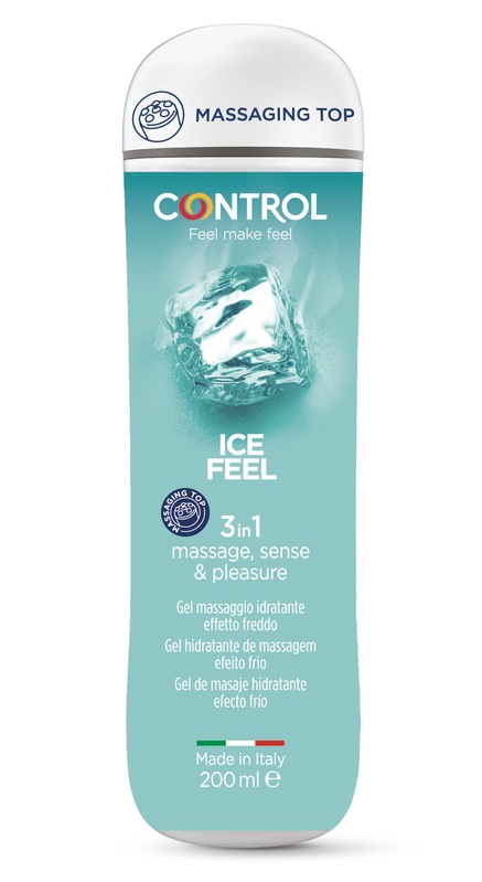 CONTROL ICE FEEL MASSAGE GEL 3 IN 1 - Antica Farmacia Ferrari