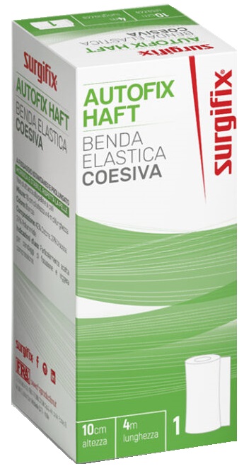 BENDAGGIO COESIVO SURGIFIX AUTOFIX HAFT CM 10X4 M - Oltrefarma
