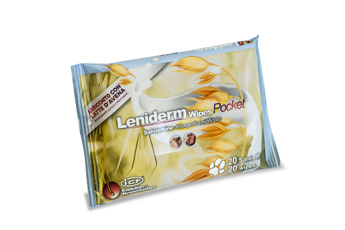 LENIDERM WIPES POCKET 20 PEZZI - Antica Farmacia Ferrari