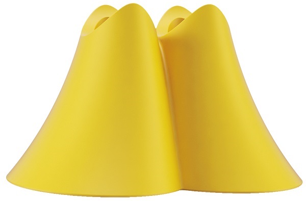 PROMIS PORTASPAZZOLINO DUO YELLOW - Antica Farmacia Ferrari