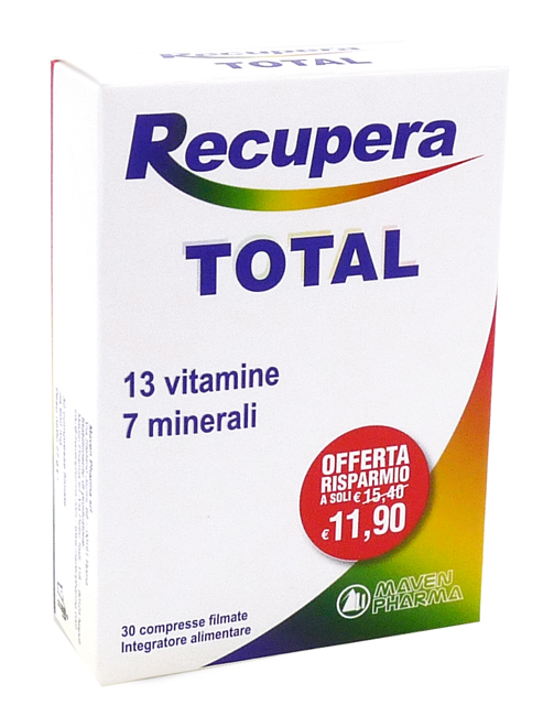RECUPERA TOTAL 30 COMPRESSE - Oltrefarma